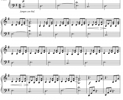aria钢琴谱-Giovanni Allevi