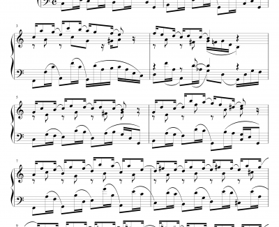 小前奏曲Op.7-1钢琴谱-高昂作曲