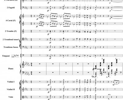 降B小调第一钢琴协奏曲钢琴谱-总谱-部分-柴科夫斯基-Peter Ilyich Tchaikovsky