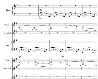 霍乱时期的爱情钢琴谱-正式版-森小爪