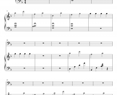 The Song of AFCG钢琴谱-Intro-Ｓòrγy.