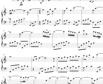 Santorini钢琴谱-雅尼