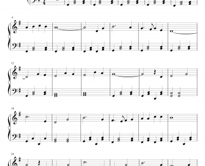Aloha欧耶钢琴谱-世界名曲