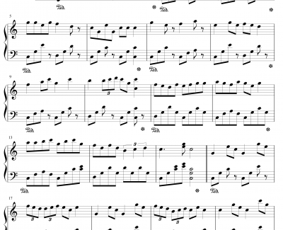 变幻奏鸣曲钢琴谱-dalixin753