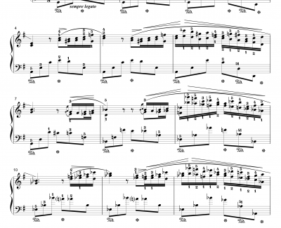 肖邦夜曲12-G大调夜曲钢琴谱-OP.37-2-肖邦-chopin