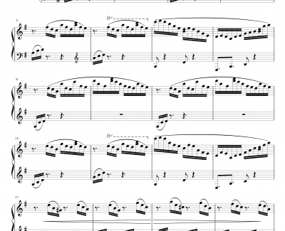 练习曲第1首钢琴谱-乐之琴