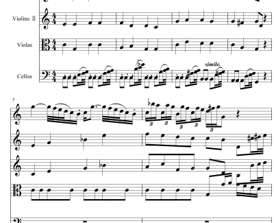 a小调小提琴协奏曲第二乐章钢琴谱-巴赫-P.E.Bach