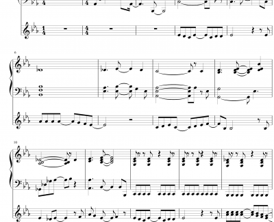 神曲奏界OP钢琴谱-Apocrypha by-テ飖翾灰飞-动漫影视