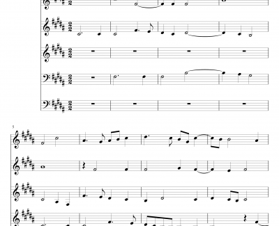 Missa Papae Marcelli钢琴谱-Kyrie-帕莱斯特里那-Palestrina