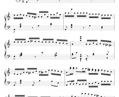 A小调第七练习曲钢琴谱-PARROT186