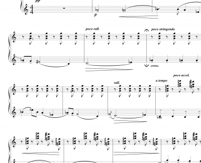 心雨钢琴谱-Op.11 No.3-科达伊