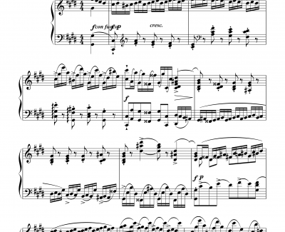 Etude OP.10 NO.4钢琴谱-肖邦练习曲-肖邦-chopin