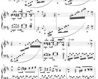 H22-B小调钢琴奏鸣曲钢琴谱-第一乐章-.伊dên