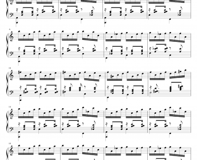 Crepuscolo Sul Mare钢琴谱-十二罗汉-海上暮光-吉他改编