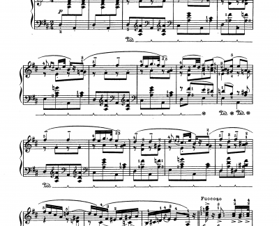 小夜曲 Op.15  No.1钢琴谱-莫什科夫斯基-Moszkowski