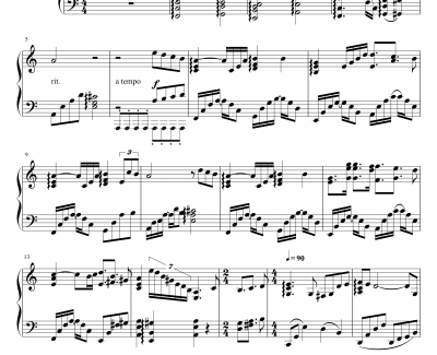 爱丽丝主题狂想曲钢琴谱-绝对的听觉冲击-贝多芬-beethoven