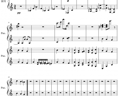 迷钢琴谱-FIRSTONE