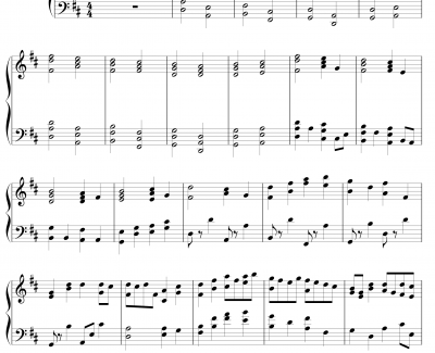 Canon in D Encore钢琴谱-再会卡农-帕赫贝尔-Pachelbel
