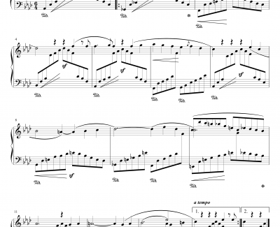 肖邦Op.9 No.12钢琴谱-舒曼