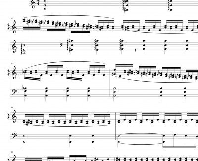 Etude in A Minor钢琴谱-Mazeppa秋涯