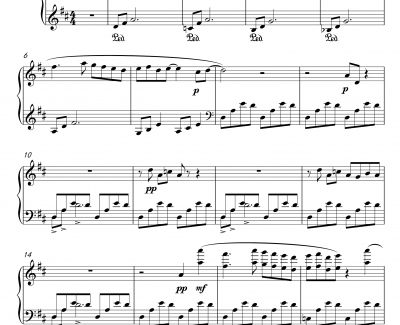 Beatrix 钢琴谱-Piano Solo-班得瑞-Bandari