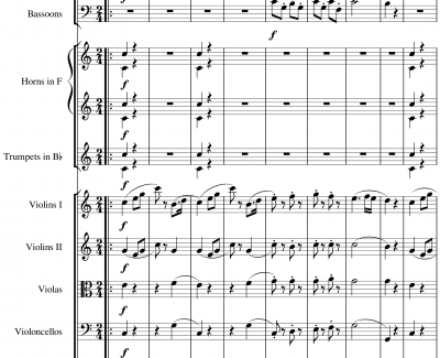 Contradance in C, Op.128-一个球-钢琴谱