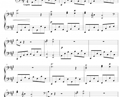 爱与希望钢琴谱-钢琴伴奏谱完美版-林俊杰-Ver1.0