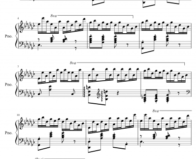 Chopin_Etude_5_Speed_Version钢琴谱-肖邦-chopin
