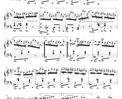 苏格兰舞曲第一首Op.72 3钢琴谱-肖邦-chopin