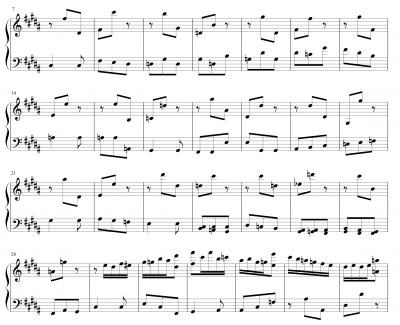G小调狂想曲钢琴谱-PARROT186