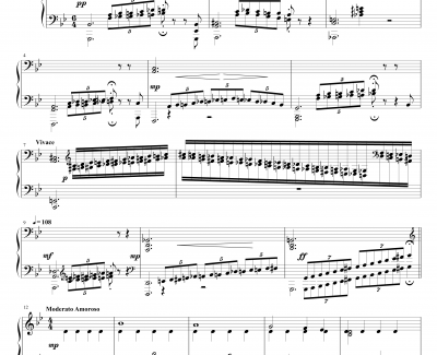 萧秋钢琴谱-四季 练习曲-yutianyue126