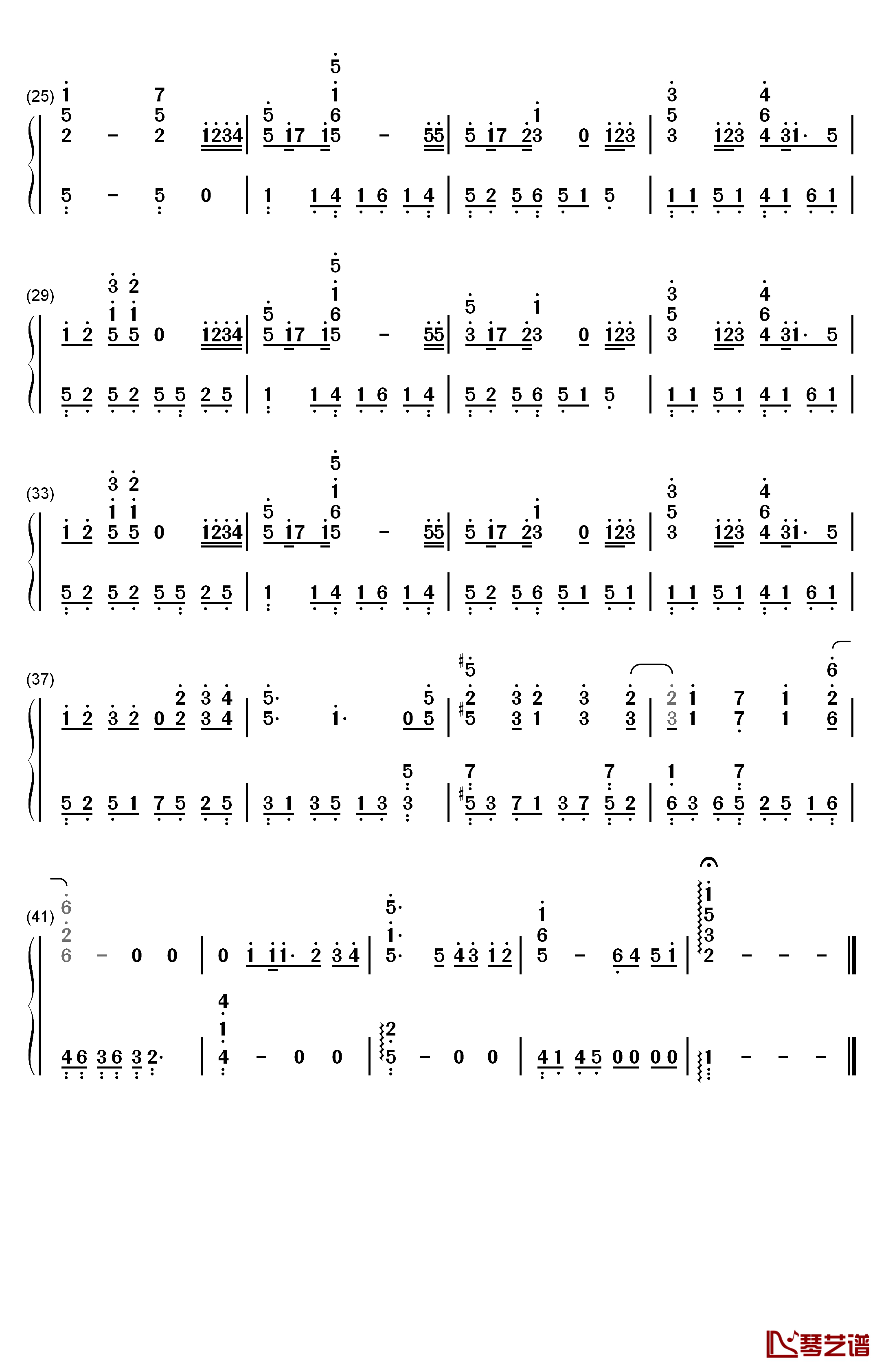 Staple Stable钢琴简谱-数字双手-斋藤千和2