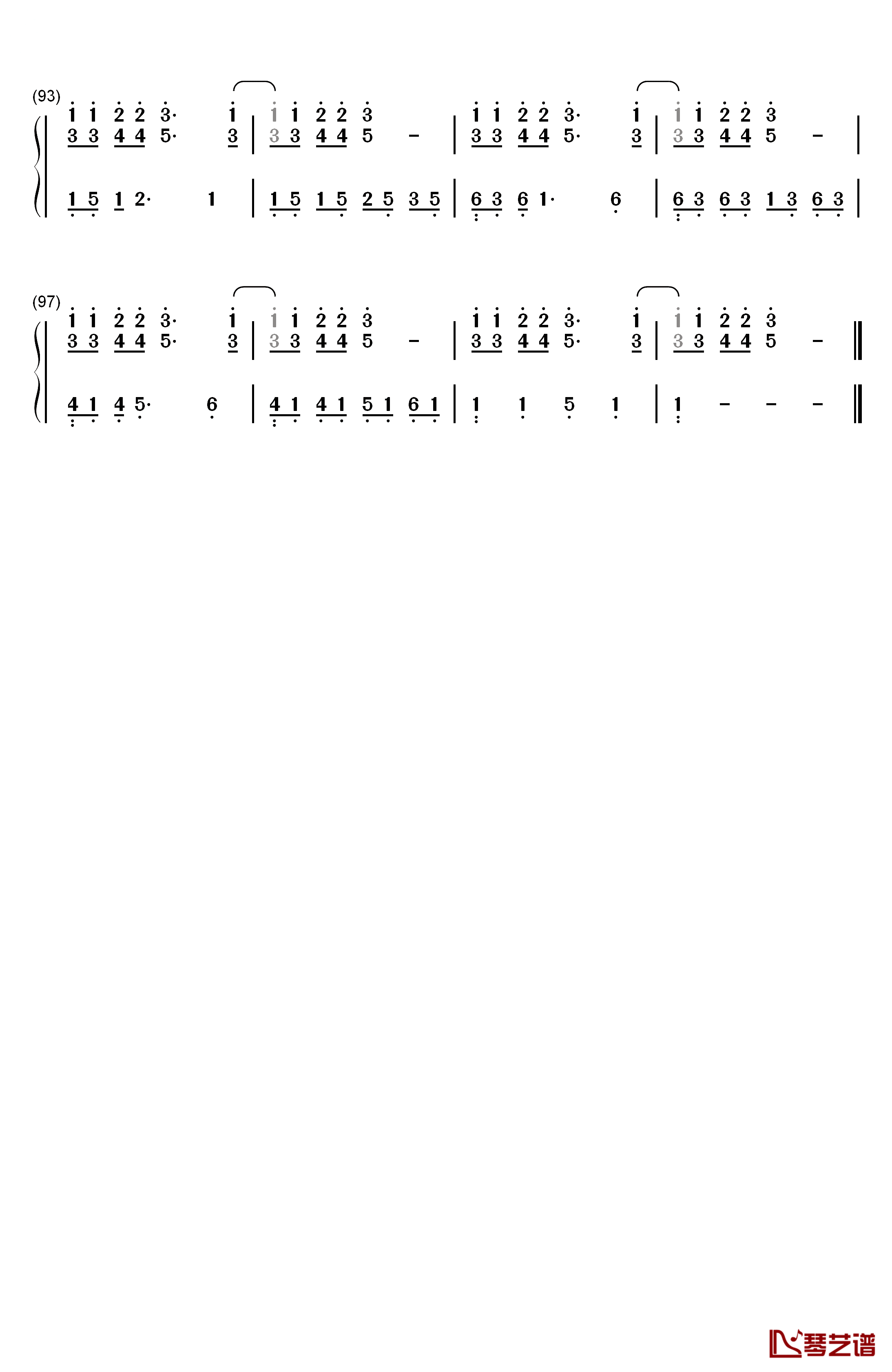 摩天轮的眼泪钢琴简谱-数字双手-创造101 金志文5