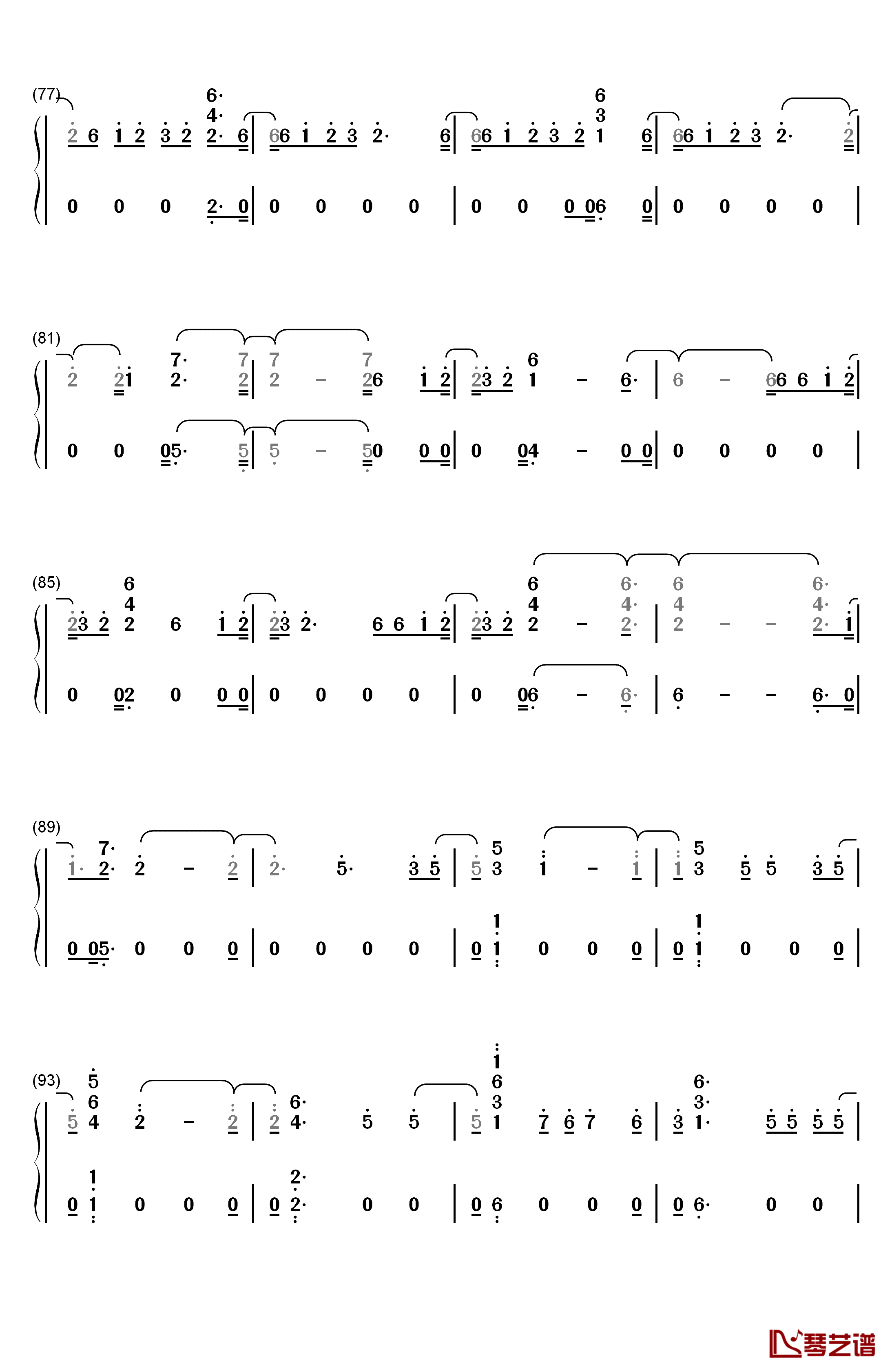 Capital Letters钢琴简谱-数字双手-Hailee Steinfeld5