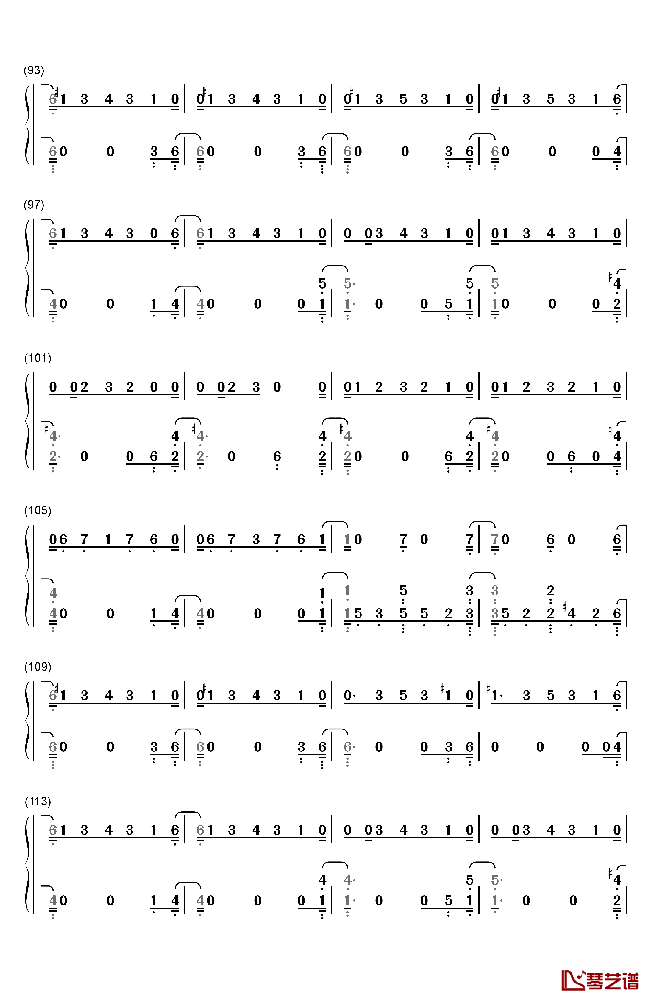 One Strange Rock钢琴简谱-数字双手-Zedd5