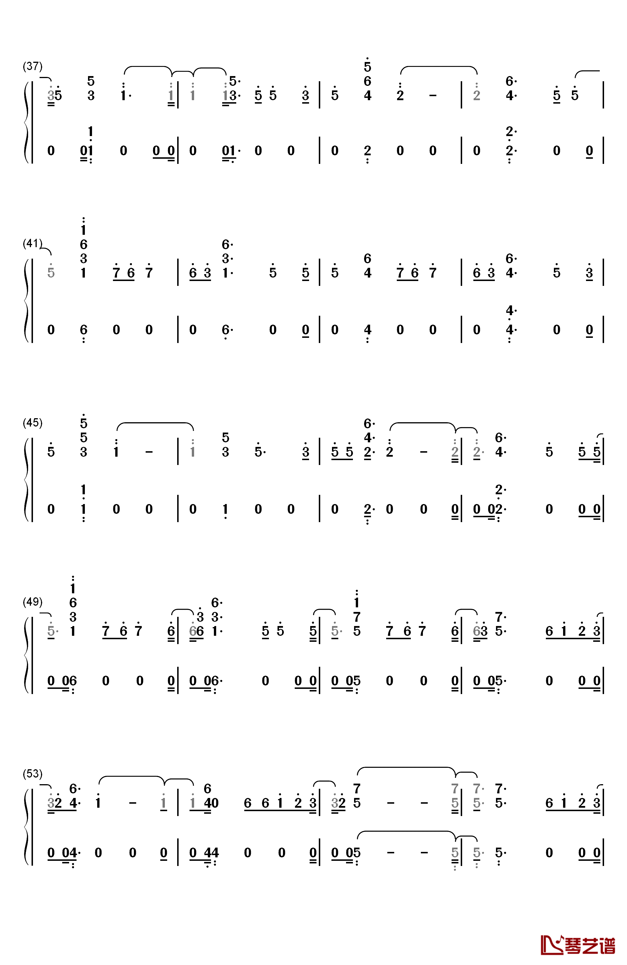 Capital Letters钢琴简谱-数字双手-Hailee Steinfeld3