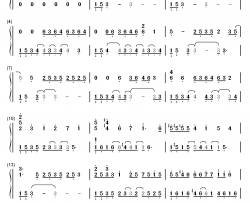 Blind Film钢琴简谱-数字双手-Yiruma