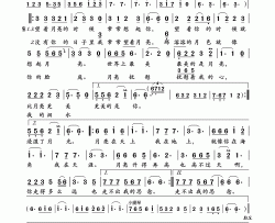 望月（2004年春节联欢晚会歌曲）简谱-宋祖英演唱-岭南印象制作曲谱