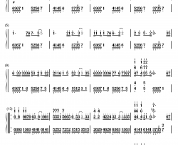 折子戏钢琴简谱-数字双手-黄阅
