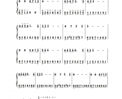 乡愁钢琴简谱-数字双手-理查德·克莱德曼  Richard Clayderman