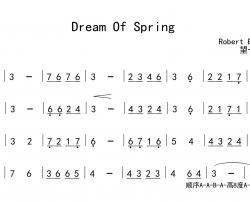 Dream Of Spring简谱-口琴RobertBonfiglio-