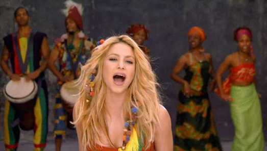 Waka Waka简谱  Shakira   这就是盛夏的味道，音乐和舞蹈，足球和青春7