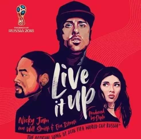 Live It Up（放飞自我）简谱  Nicky Jam / Will Smith / Era Istrefi  2018年俄罗斯世界杯官方主题曲5