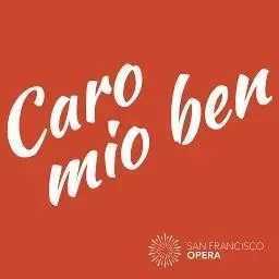 Caro Mio Ben简谱  Luciano Pavarotti ，Philharmonia Orchestra ，Piero Gamba   在古典音乐里表达“我爱你”5