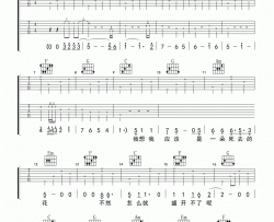 纣王老胡《涩》吉他谱-Guitar Music Score