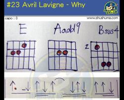 Avril《Why》吉他谱-Guitar Music Score