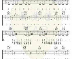 洛天依《东京不太热》吉他谱(C调)-Guitar Music Score