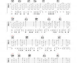寻一个你吉他谱-刘宇宁-C调原版弹唱谱-六线图片谱
