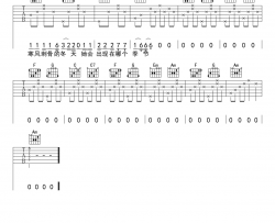 林启得《我不是你的宋冬野》吉他谱(C调)-Guitar Music Score