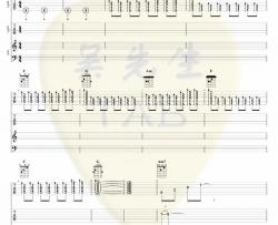 佚名《撒野》吉他谱(C调)-Guitar Music Score